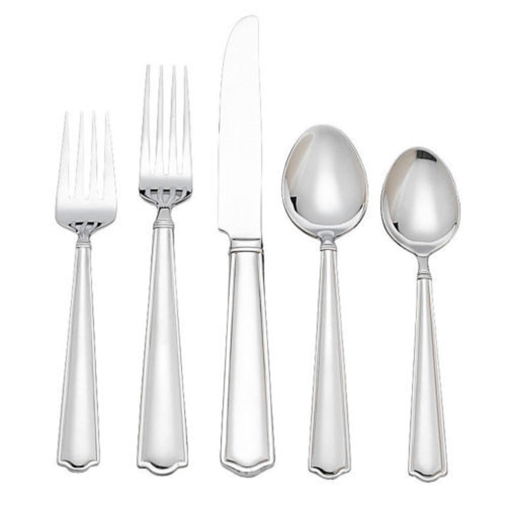 Reed & Barton American Classic 53 Piece 18/10 Stainless Steel Flatware