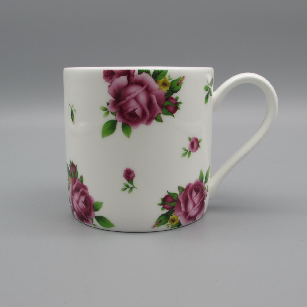 Royal Albert New Country Roses White Modern Mug 652383736467| eBay