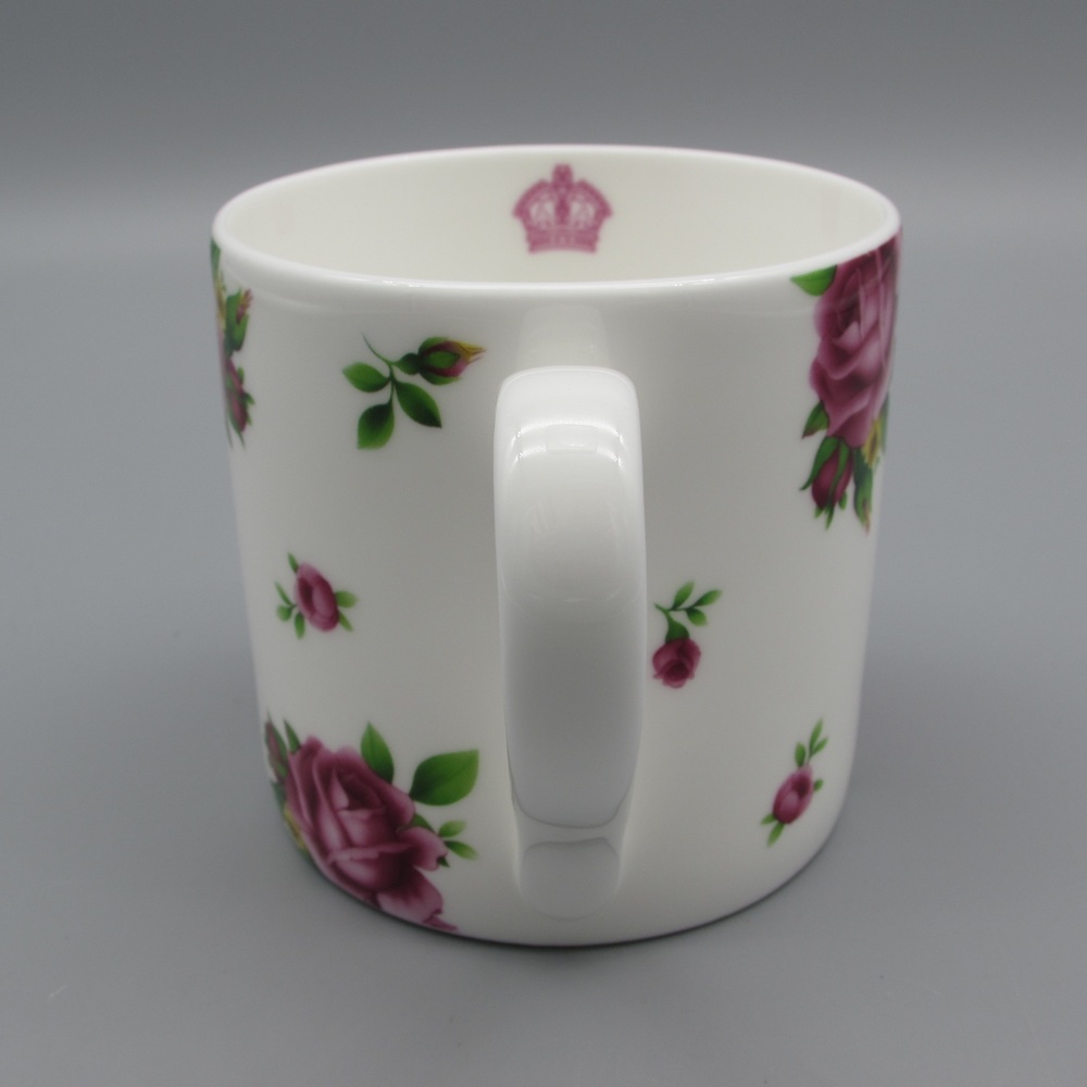 Royal Albert New Country Roses White Modern Mug 652383736467| eBay