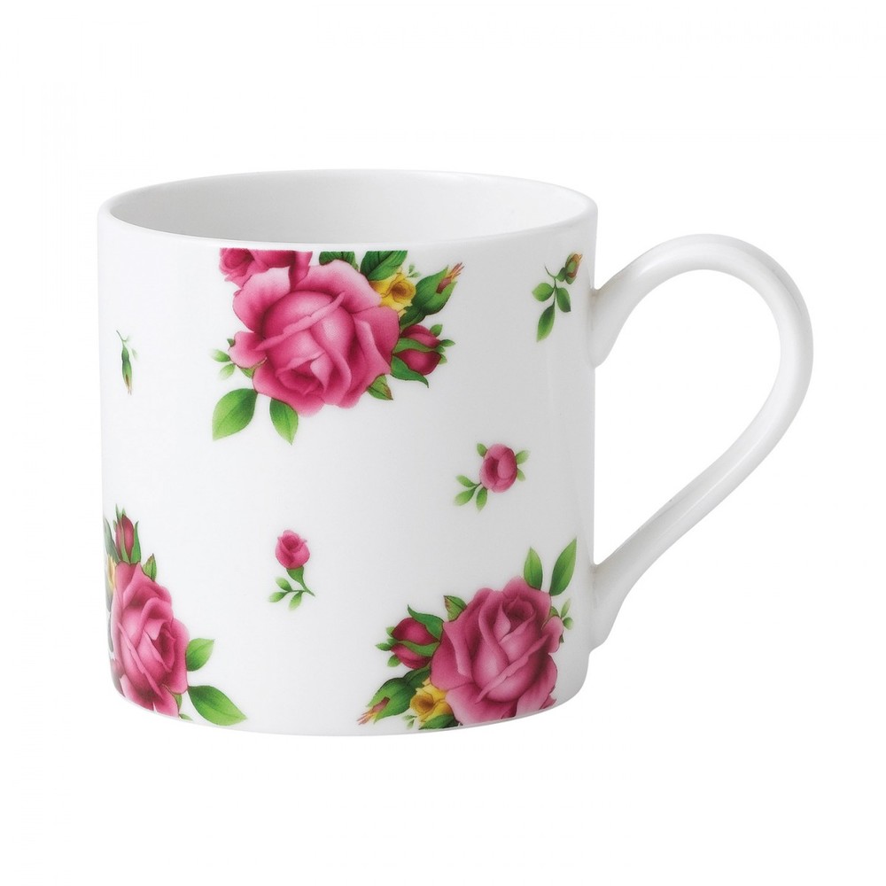 Royal Albert New Country Roses White Modern Mug