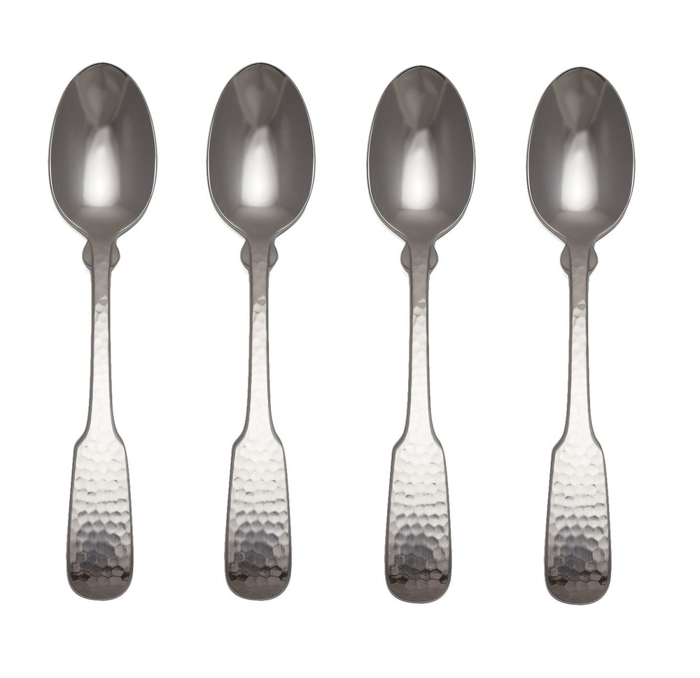 Details About Towle Hammersmith 1810 Stainless Steel 6 18 Teaspoon Set Of Four